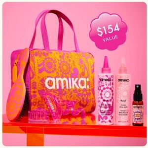 Amika haircare-stuffed signature bag